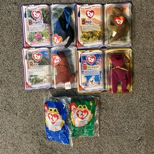 beanie babies TY McDonald’s Happy Meal toys